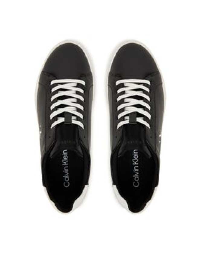 Calvin Klein Sneakersy Low Pro Cups Lth Mg HW0HW02823 Czarny