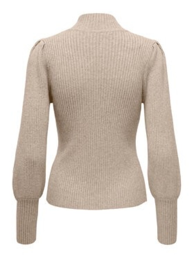ONLY Sweter Katia 15232494 Beżowy Regular Fit