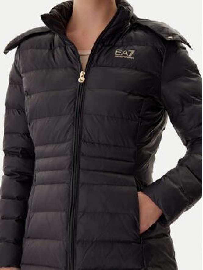 EA7 Emporio Armani Kurtka zimowa 7W000685 AF12475 UC001 Czarny Slim Fit