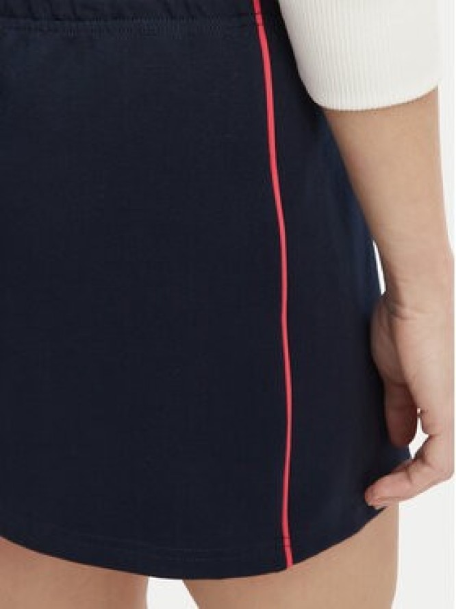 Tommy Jeans Spódnica mini Badge DW0DW22589 Granatowy Regular Fit