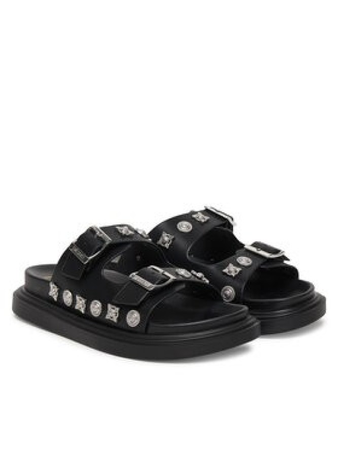 Just Cavalli Klapki 80RA3S92 ZPB91 Czarny