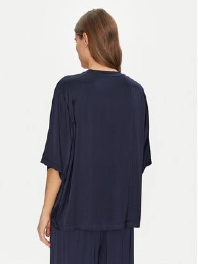 ViCOLO Bluzka TD0013 Granatowy Relaxed Fit