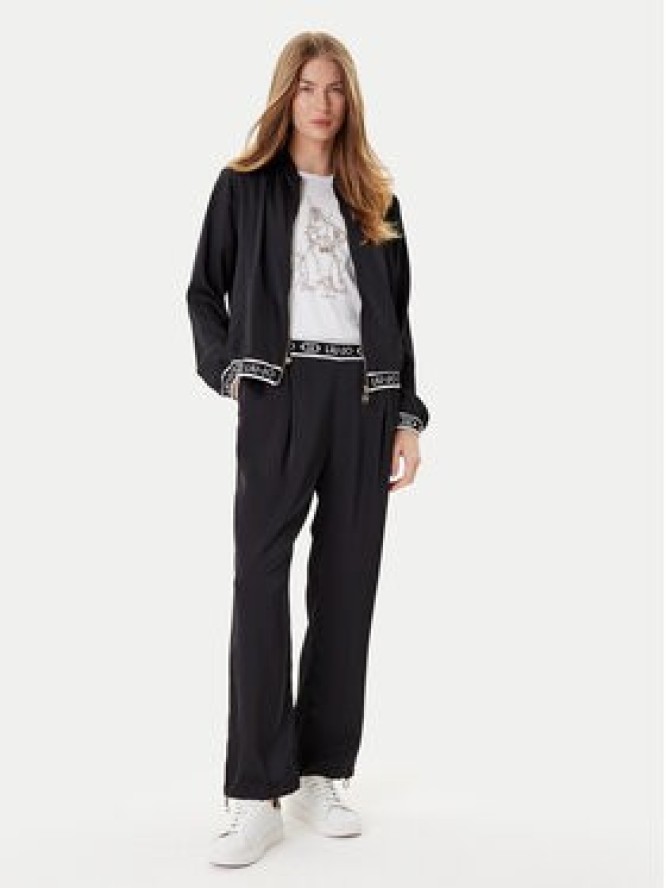 Liu Jo Sport Spodnie materiałowe TF5192 T004A Czarny Regular Fit