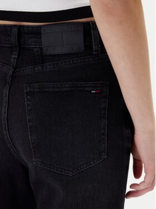 Tommy Jeans Jeansy DW0DW22442 Czarny Mom Fit