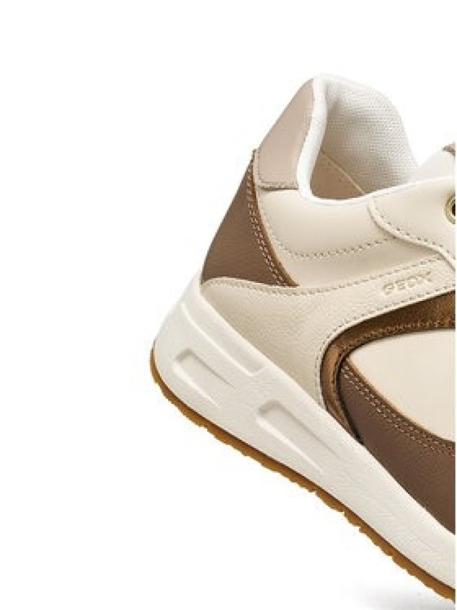Geox Sneakersy D Bulmya D65NQA 0BC9B C5V5A Beżowy