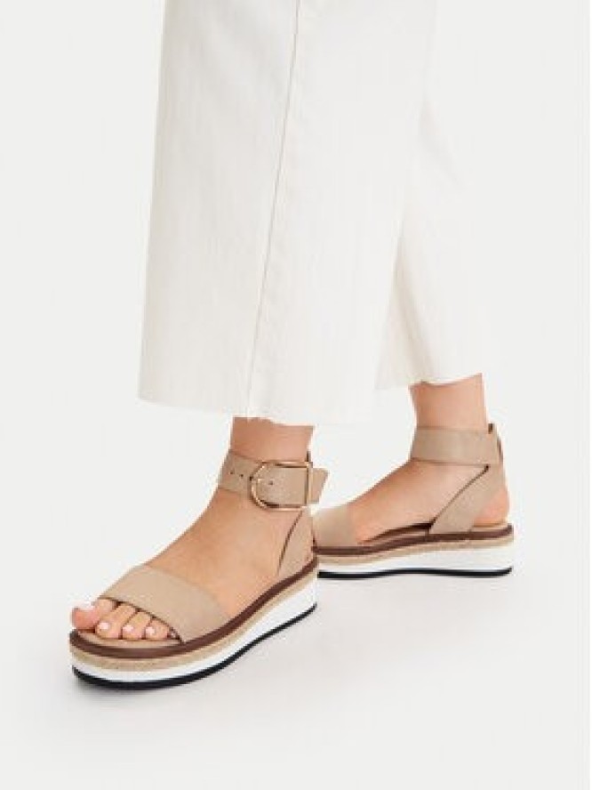 DeeZee Sandały CEO-WS091-01 Beżowy