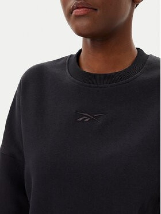 Reebok Bluza 100075359 139-18-00 Czarny Oversize