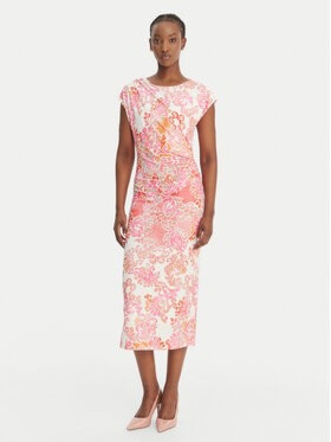 Hale Bob Sukienka koktajlowa Thora 5ZLG662A Różowy Slim Fit