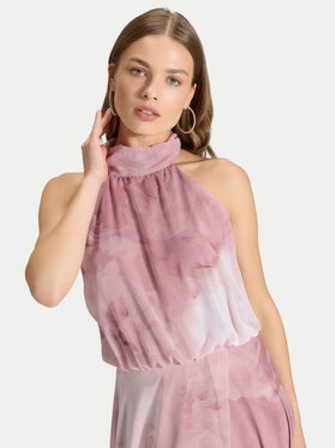 Swing Sukienka wieczorowa 5AJ13000 Różowy Regular Fit