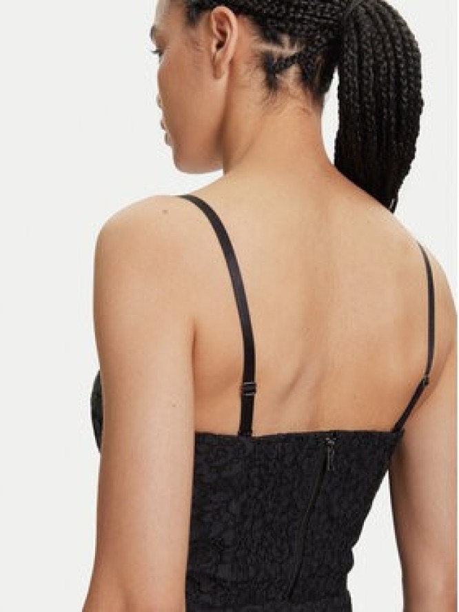 Guess Top W5YH42 WHD00 Czarny Regular Fit