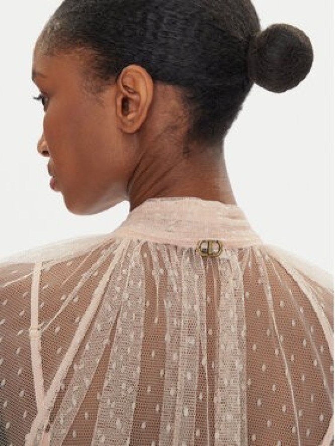 TWINSET Bluzka 251TP2514 Różowy Loose Fit