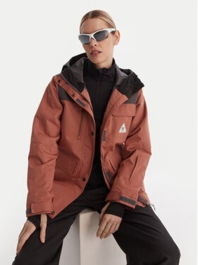 DC Shoes Kurtka outdoor Liberate ADJTJ03045 Brązowy Regular Fit