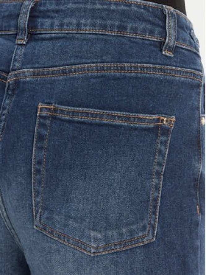 Morgan Jeansy 261-PIZET Niebieski Wide Leg