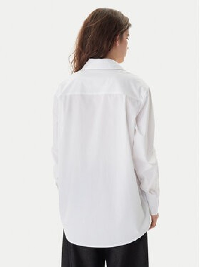 KARL LAGERFELD Koszula B1W11013 Biały Relaxed Fit