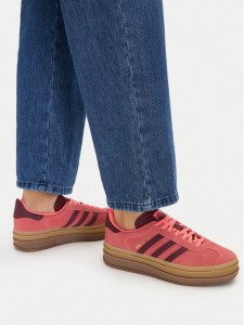 adidas Sneakersy Gazelle Bold KI7213 Pomarańczowy