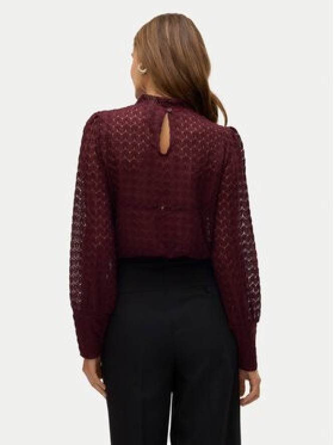 Vero Moda Bluzka Becca 10302894 Fioletowy Regular Fit