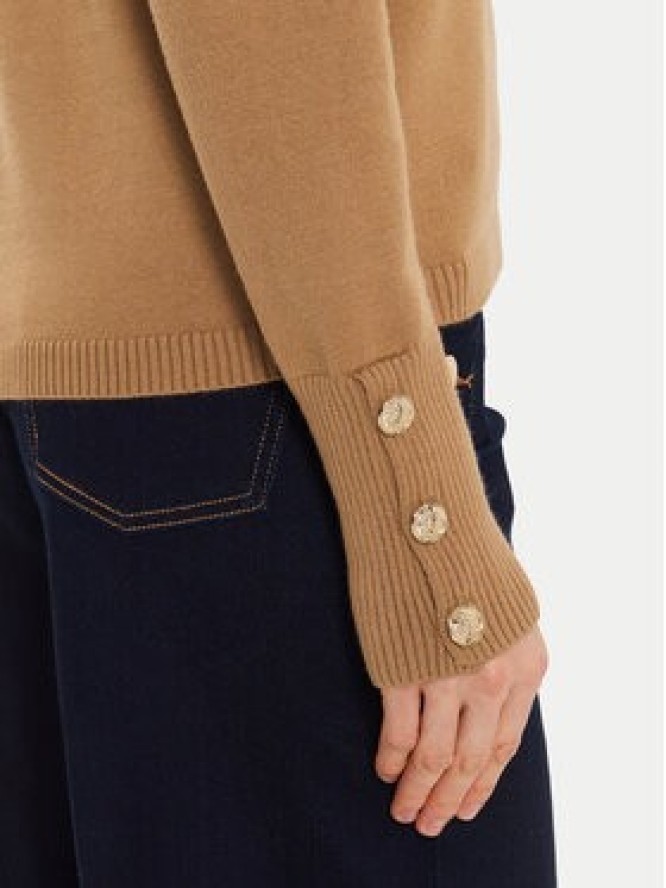 Morgan Sweter 242-MGOLD Beżowy Regular Fit