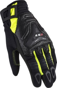 Rękawice Ls2 All Terrain dla kobiet w kolorze czarnym/żółtym
