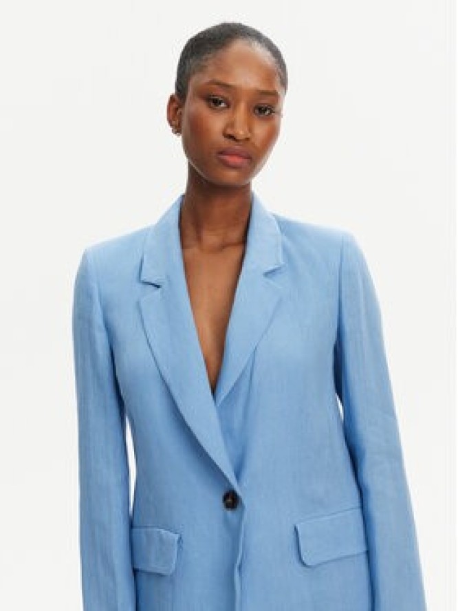 Marella Marynarka Orata 2515041082 Błękitny Regular Fit