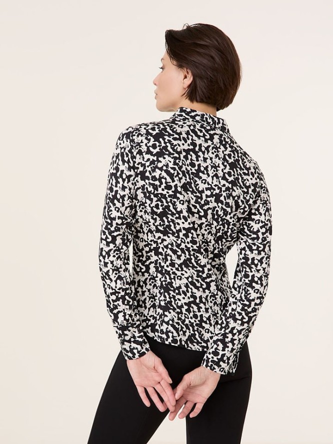 TAIFUN Koszula w kolorze czarno-białym rozmiar: 36