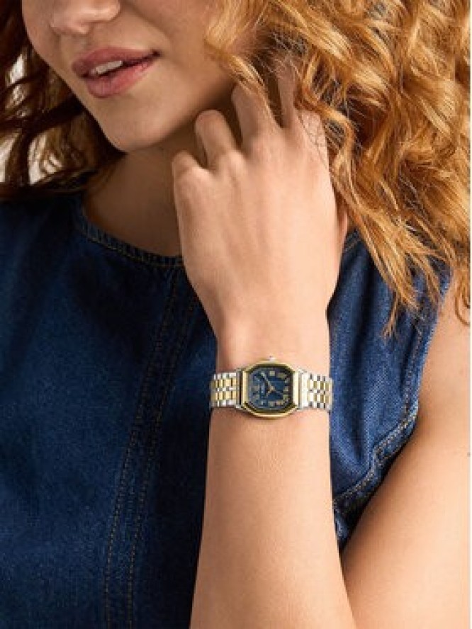 Fossil Zegarek Harlow ES5480 Złoty