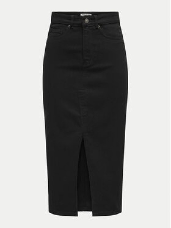 ONLY Spódnica jeansowa Siri 15324365 Czarny Regular Fit