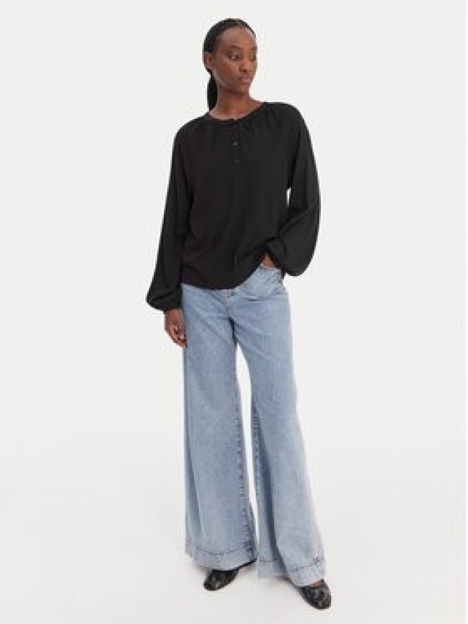 Vero Moda Bluzka Vmbella 10334524 Czarny Loose Fit