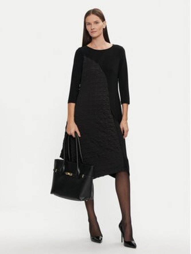 Joseph Ribkoff Sukienka codzienna 244037 Czarny Regular Fit