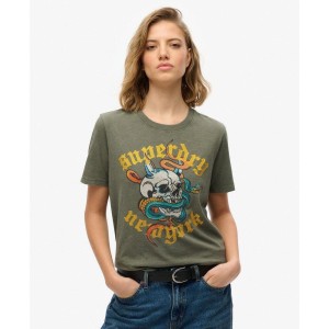 Luźna koszulka Neo Trad Tattoo