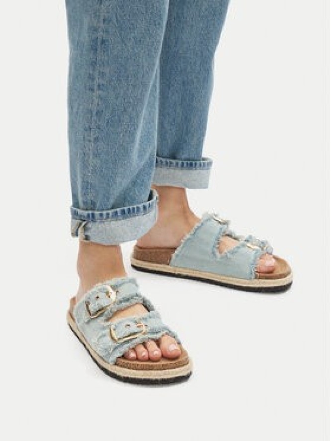 JENNY Klapki LB-P1628 Niebieski