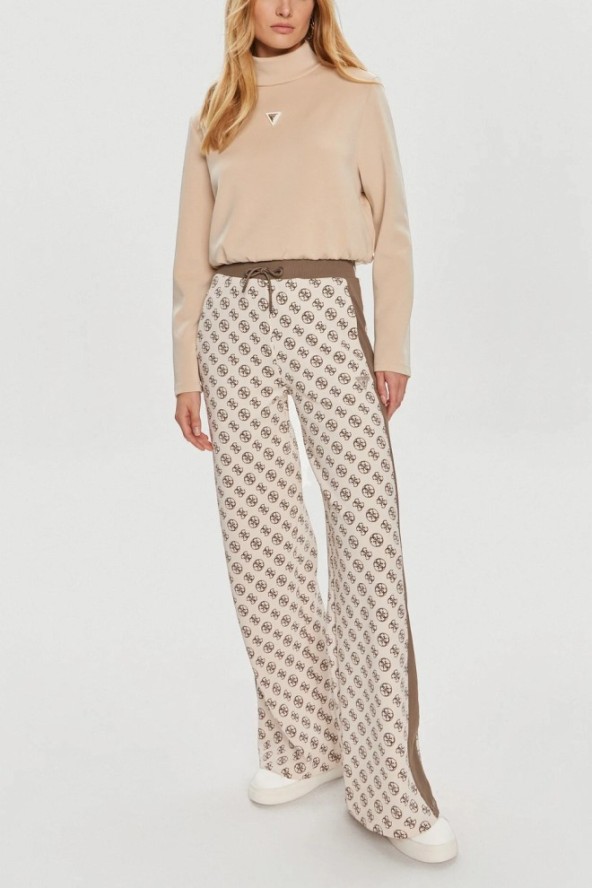 GUESS Beżowa damska bluza Olympe, Rozmiar M