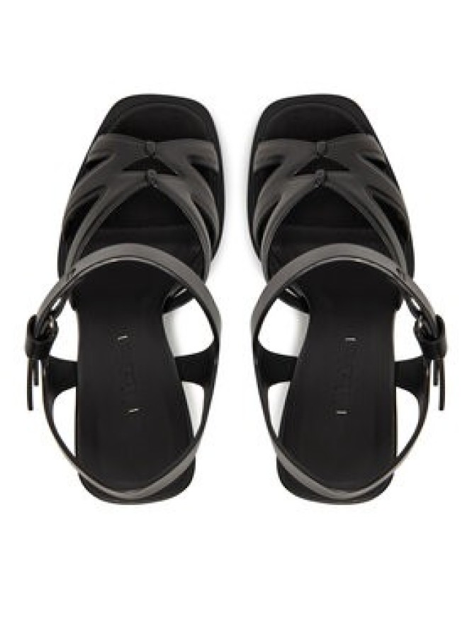 Max Mara Sandały 2514521072600 Czarny