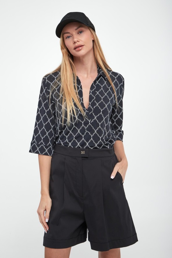 Bluzka damska Prugna MAX MARA BEACHWEAR