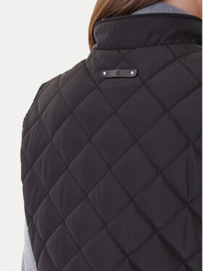 LAUREN RALPH LAUREN Bezrękawnik 297951276005 Czarny Straight Fit