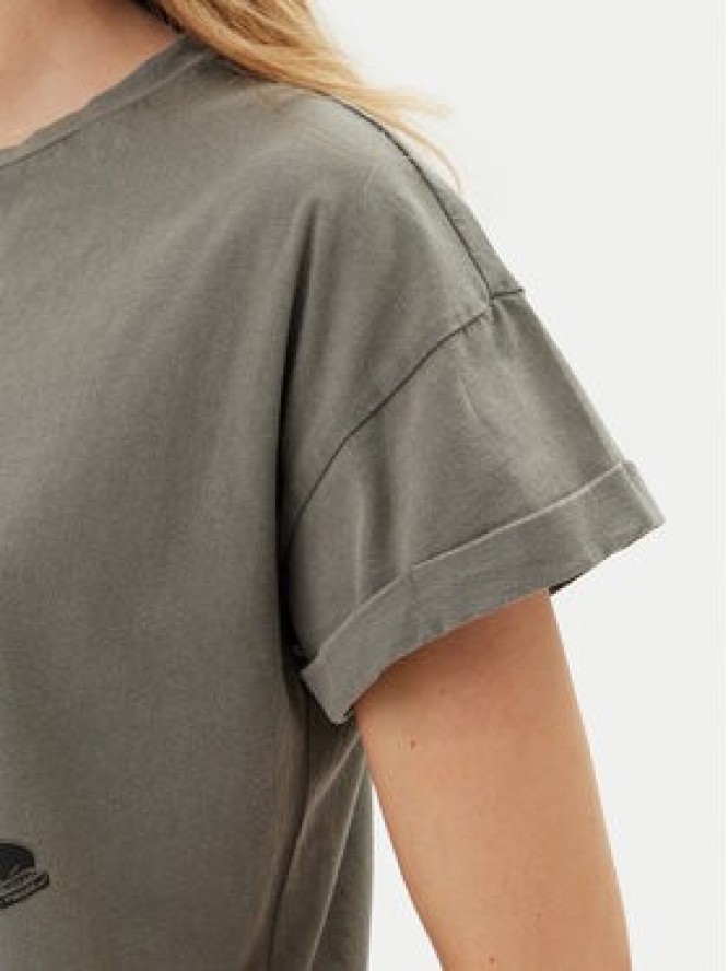 Noisy May T-Shirt 27030135 Szary Regular Fit