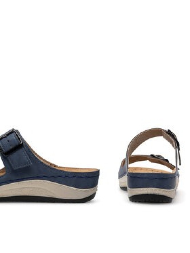 Inblu Klapki PF030100 Granatowy