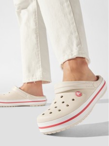 Crocs Klapki Crocband 11016 Beżowy