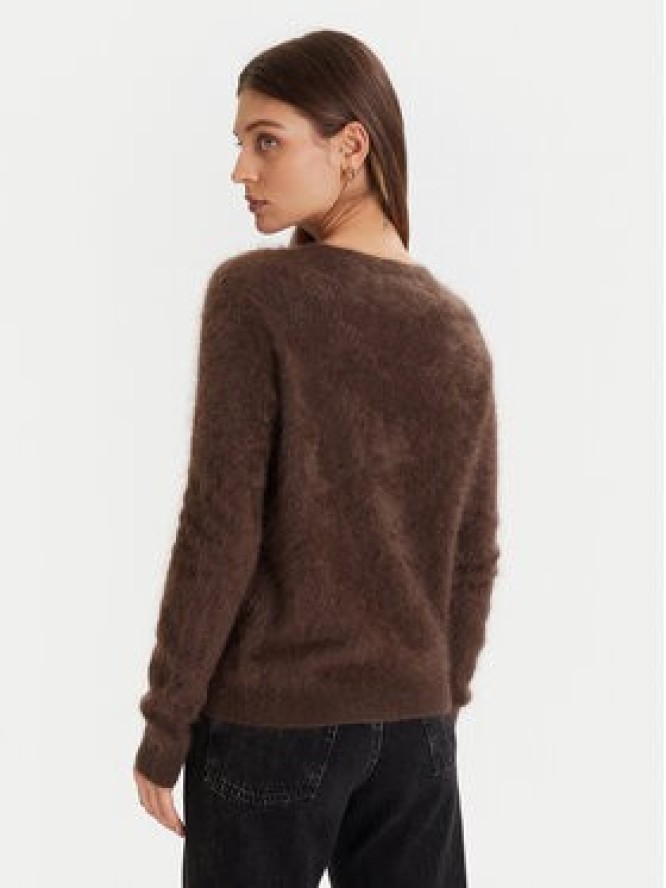 ViCOLO Sweter 22066F Brązowy Regular Fit