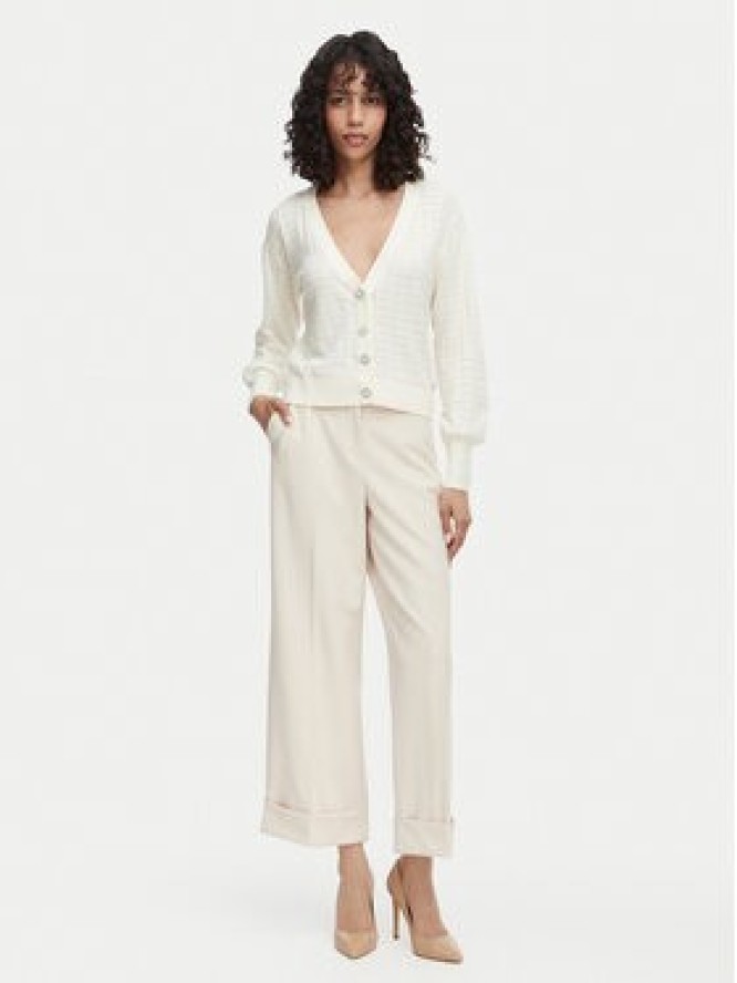 Guess Kardigan W6YR14 Z0955 Kremowy Regular Fit