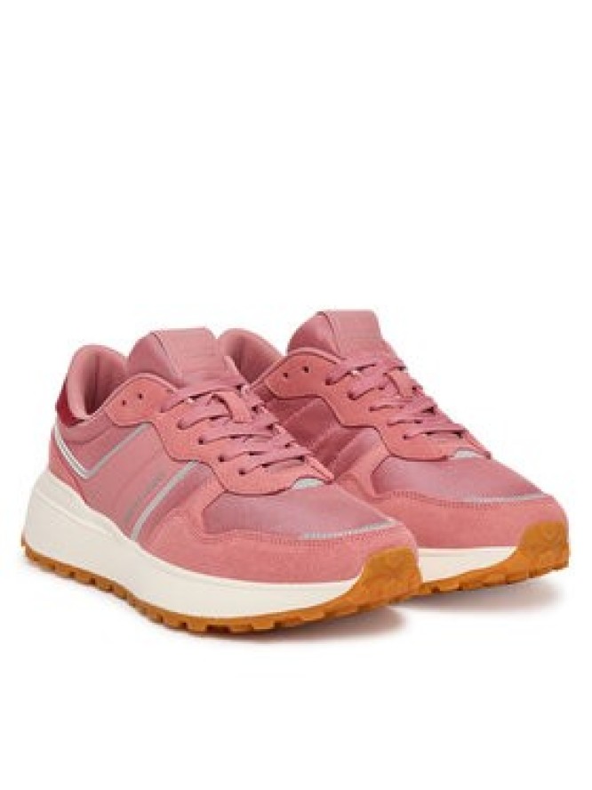 Tommy Jeans Sneakersy Tjw Cleated Runner EN0EN02788 Różowy