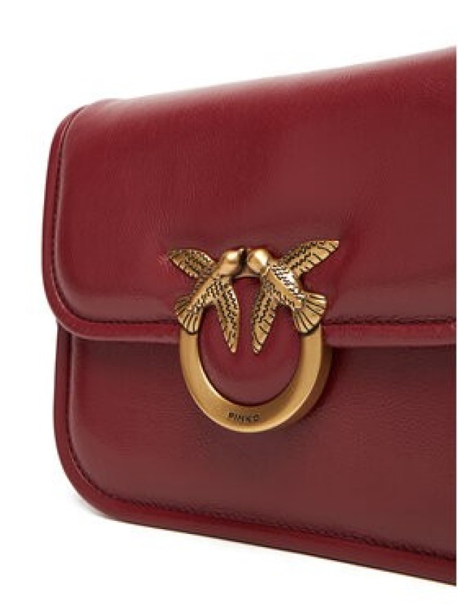 PINKO Torebka Love Box Bag Fl Mini PE 25 PLTT 104297 A26J Bordowy