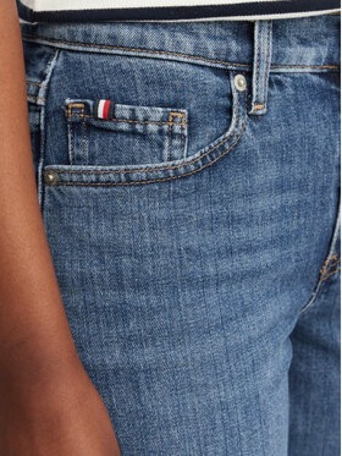 Tommy Hilfiger Jeansy Classic WW0WW42489 Niebieski Straight Fit