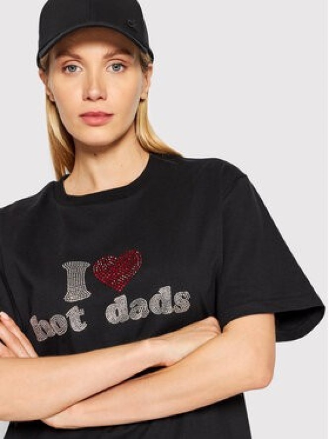 2005 T-Shirt Unisex Hot Dads Czarny Regular Fit