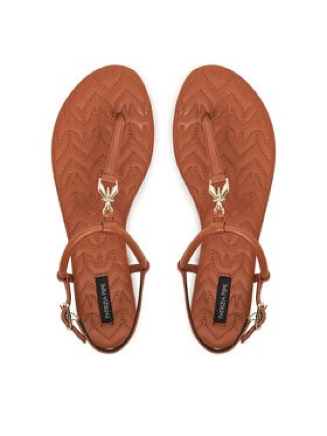 Patrizia Pepe Sandały 8X0020/L048-B815 Brązowy