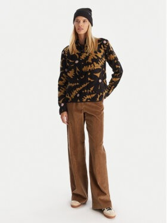 Roxy Polar Moonrising Fleece ERJFT04972 Czarny Regular Fit