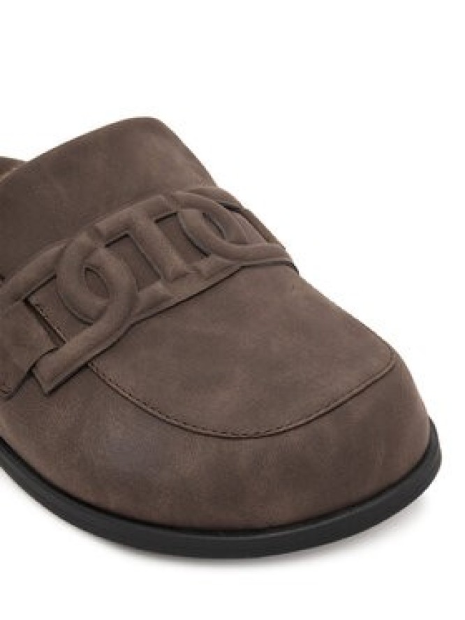 TWINSET Klapki 252TCP210 00203 Brązowy