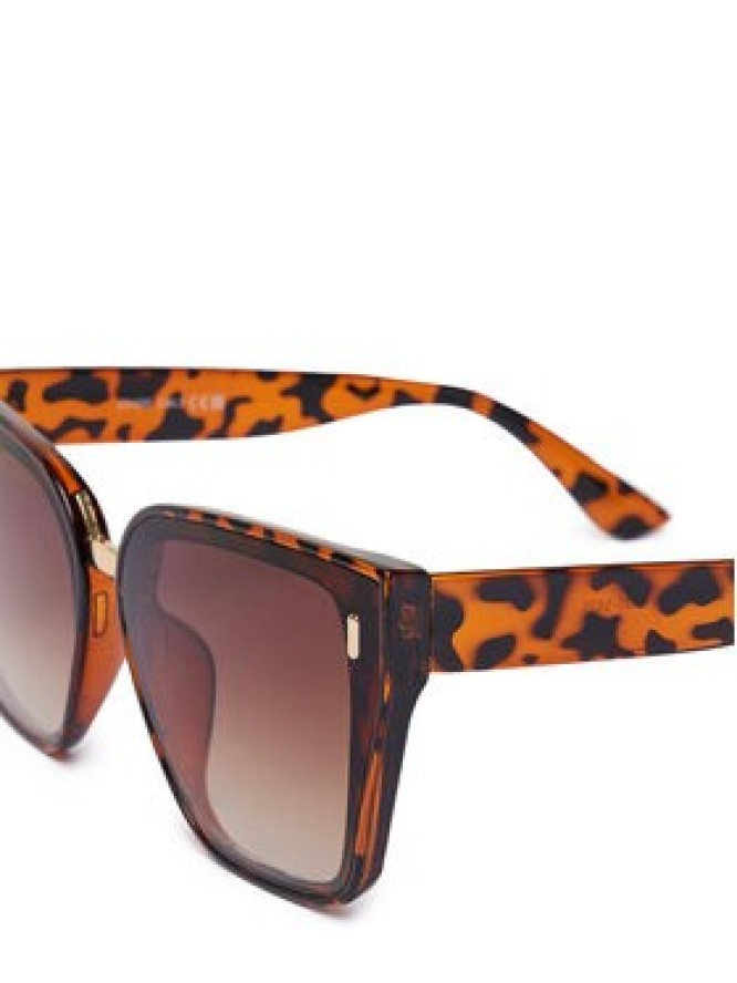 JENNY Okulary przeciwsłoneczne 4WF-020-SS25 Brązowy