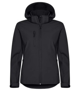 clique Classic Softshell Hoody Women – 3-warstwowy softshell z recyklingu
