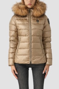 BLAUER Brązowa kurtka damska Arcadia Short Jackets, Rozmiar L