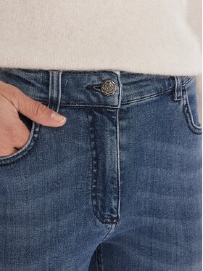 Marella Jeansy 2523186104 Niebieski Skinny Fit